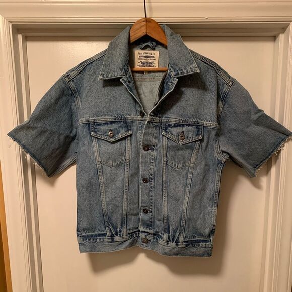 Levi’s Made & Crafted Field Trucker Jacket Women’s Size Small NWT - Picture 1 of 8